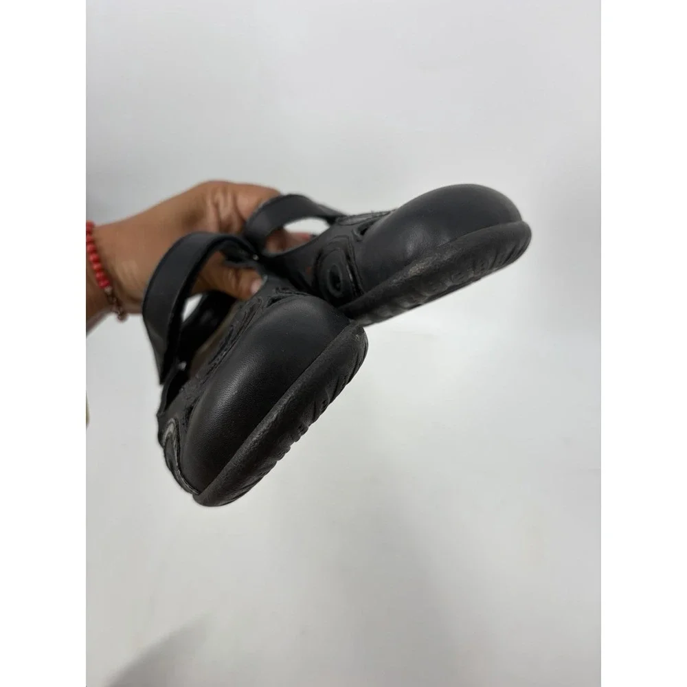 Naot Rongo Sandals Womens 39 / 8 Black Cutout Mary Jane Leather Casual Comfort